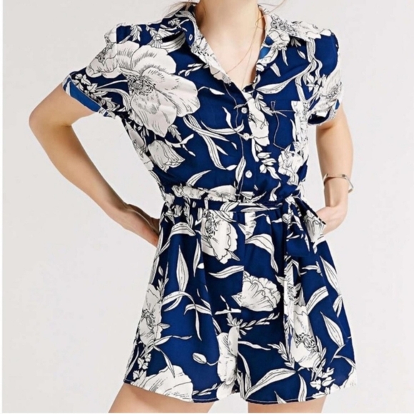 Kimchi Blue Pants - Kimchi Blue Floral Romper